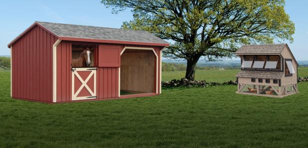 Chicken Coops, Kennels, and Horse Barns from Pine Creek Structures