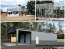 Commercial Grade Metal Buildings (32'-60' Wide and up to 20' Legs)